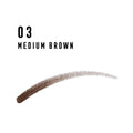 Max Factor Real Brow Fill & Shape Eyebrow Pencil 03 Medium Brown Dual-Ended
