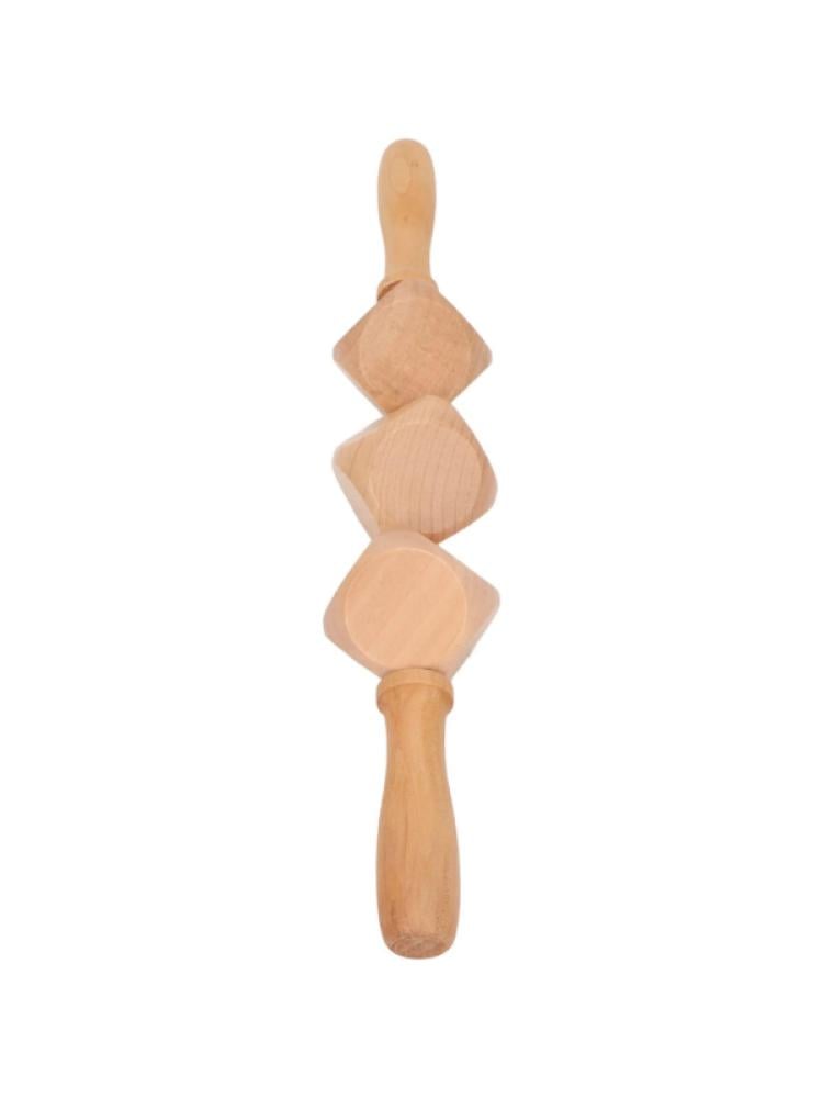 Al Raqi Wooden Massage Tool for Skin Toning & Cellulite Reduction