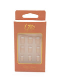 Glitz Press-On Nails No. 13 French Nude - 24 Pieces