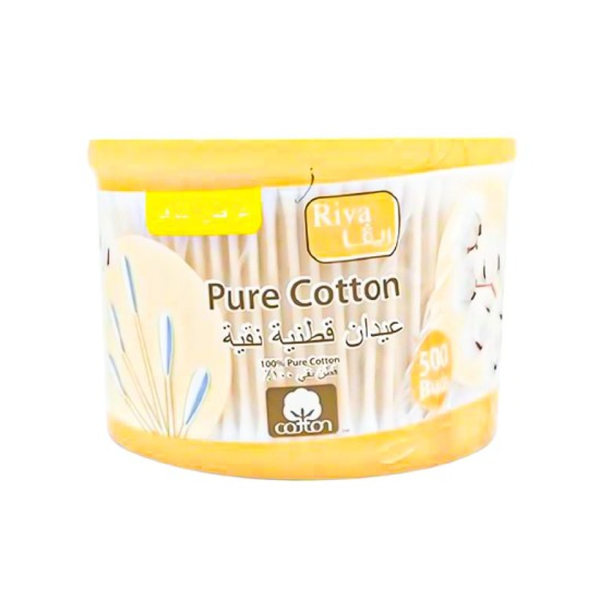 Al-Arayes Cotton Swabs Wooden Handle Dual Tip 500 Count