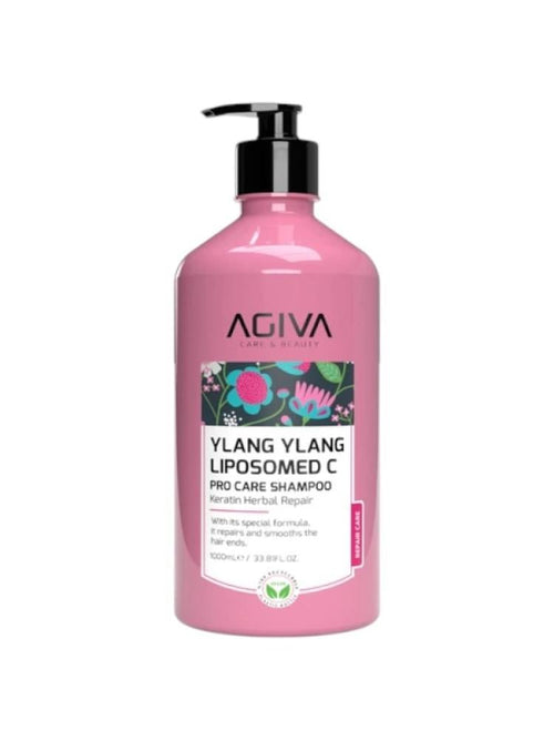 Best Shampoo for Oily Hair Keratin Repair AGIVA 1000ml