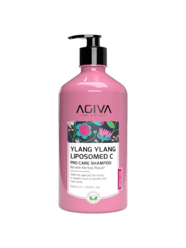 Best Shampoo for Oily Hair Keratin Repair AGIVA 1000ml