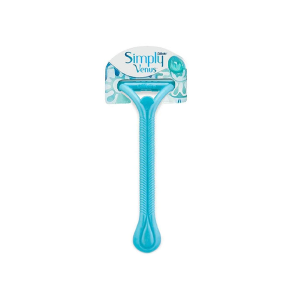 Gillette Simply Fines Razor, Sensitive Skin, Moisturizing Strip, 1 Count