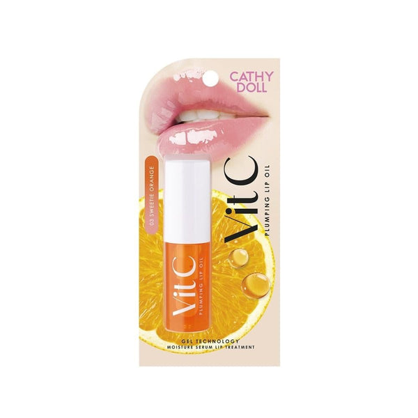 Cathy Doll Vitamin C Lip Gloss & Moisturizer, Sweet Orange, 03