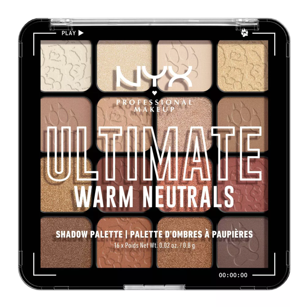 Best Neutral Eyeshadow Palette Ultimate Warm Neutrals Nyx Professional 13g