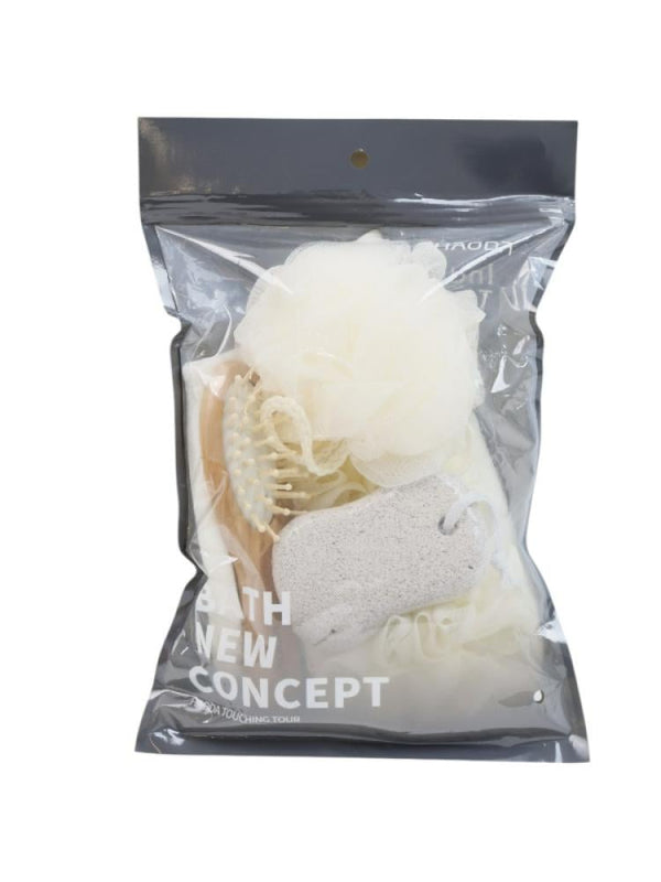 Haoda 4-Piece Bath and Body Care Kit