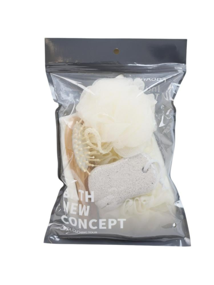 Haoda 4-Piece Bath and Body Care Kit