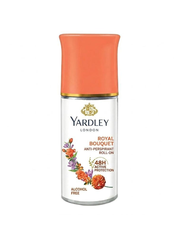 Yardley London Royal Bouquet Roll-On Antiperspirant - 50ml