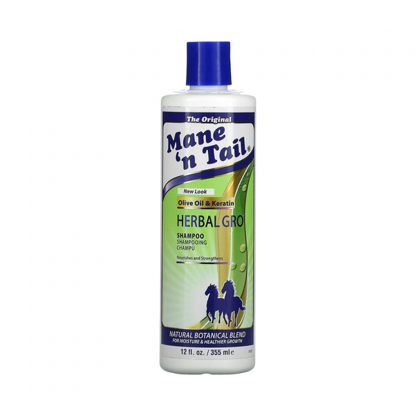 Mane n Tail Herbal Grow Shampoo Natural Herbal Ingredients 355 ml