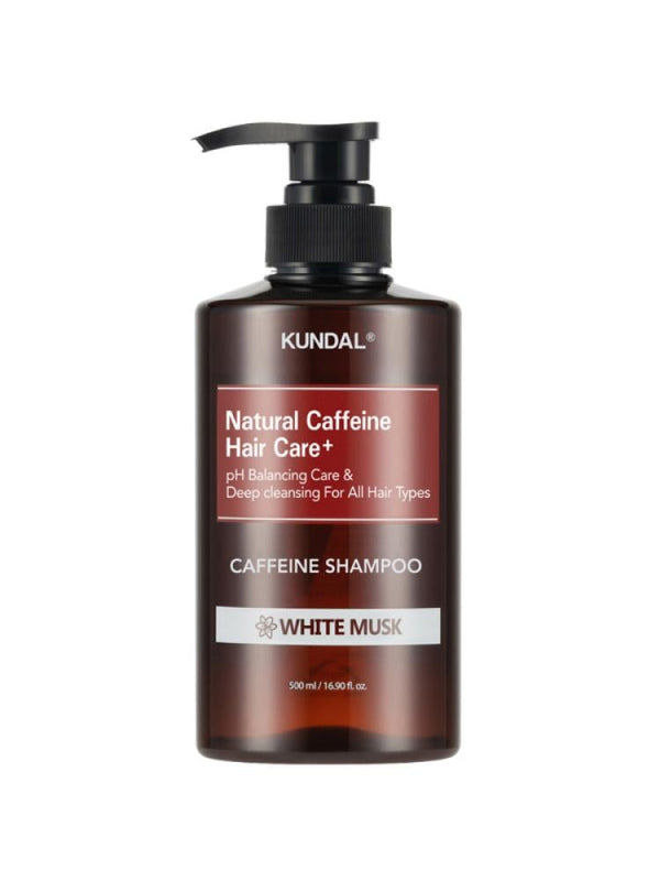 Kundal Caffeine Scalp Shampoo, White Musk, 500ml