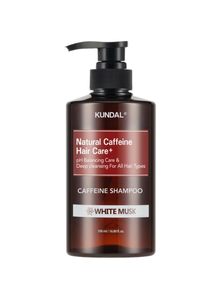 Kundal Caffeine Scalp Shampoo, White Musk, 500ml