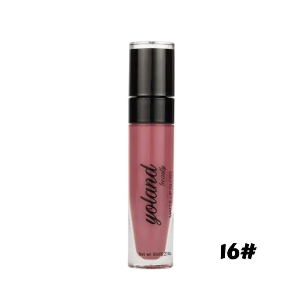 Yolande Beauty Liquid Lipstick with Oil-Based Formula for Velvety Finish, 6ml