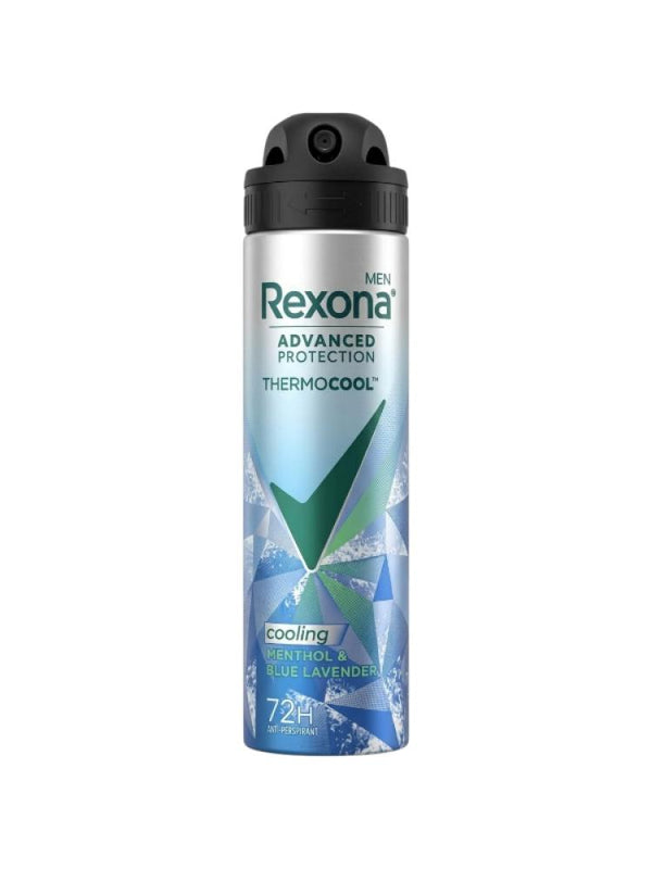 Antiperspirant Spray for Men Cooling Menthol Lavender Rexona 150ml