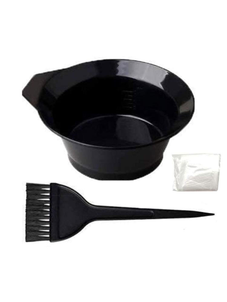 Salon System 3-Piece Hair Colouring Tool Set for Professional Application