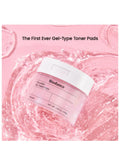 Collagen Gel Toner Pads Hydration Firming Pore Minimising Biodance 70 Pads