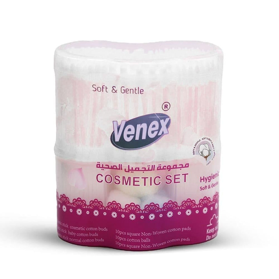 Venex Cosmetic Set Soft & Gentle Skincare Kit for Daily Use 60ml