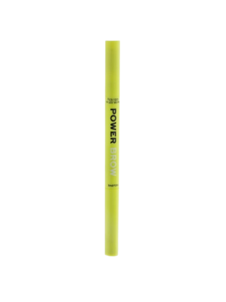 Brow Pencil Dark Brown Angled Tip Waterproof Revolution 0.09g