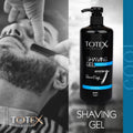 Totex Cooling Shaving Gel 750 ml for Irritation Protection