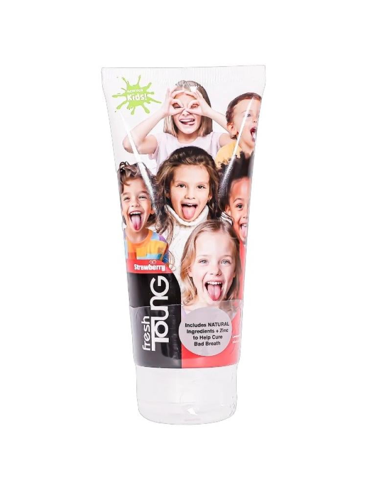 Fresh Toung Strawberry Flavored Tongue Cleaning Gel for Kids - 85g