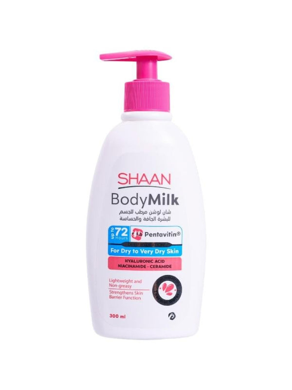 Moisturizing Body Milk Fragrance-Free Dry Skin Pentavitin Shaan 400ml