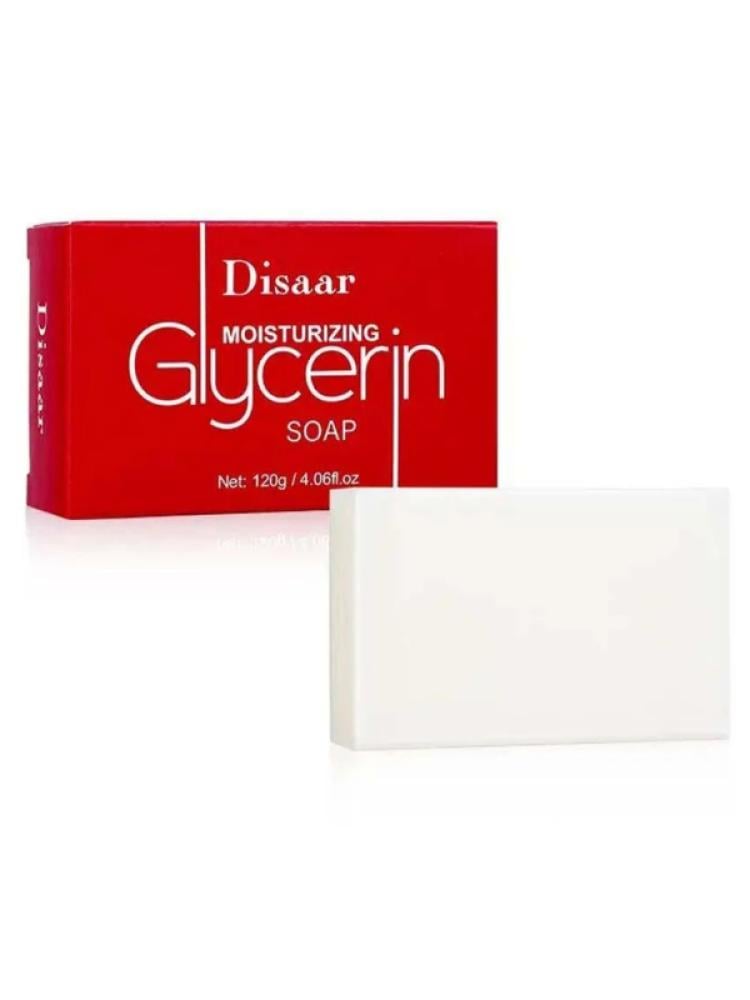 Disaar Moisturizing Glycerin Soap - 120g for Gentle Cleansing