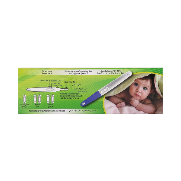 First Step Plus Pregnancy Hormone Test Pen, hCG Detection, 40-Second Result