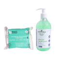 JardinÎlene Aloe Vera Body Gel & Beauty System Hyaluronic Acid Toner Wipes Set