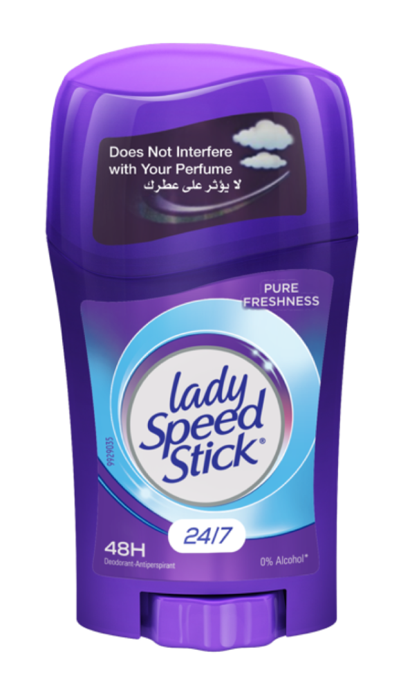 Best Men's Aluminum Free Deodorant and Antiperspirant Pure Freshness Speed Stick