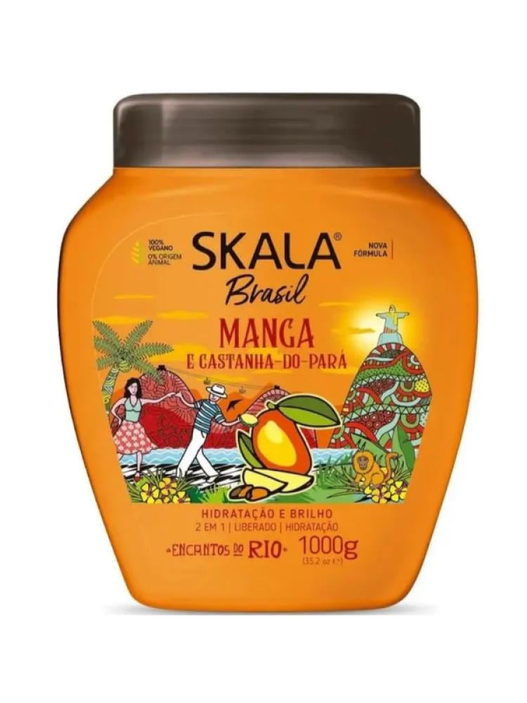Hair Cream Nourishing Moisturising Mango Brazil Nut Skala 1000g