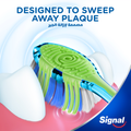 Medium Bristle Toothbrush 4D Stain Reduction Pack of 2 Signal
