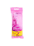 Gillette Blue 2 Women's Razor Twin Blade Disposable 5+2 Pieces