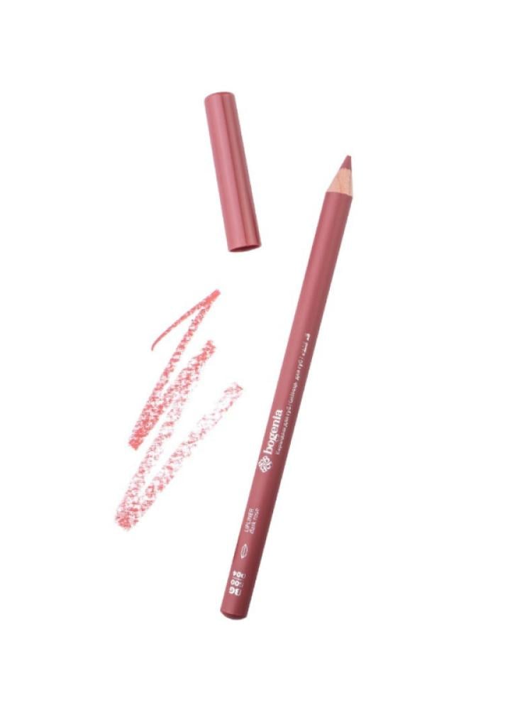 Bogenia Lip Liner Pencil BG500-004 Dark Rose with Vitamin E & Coconut Oil