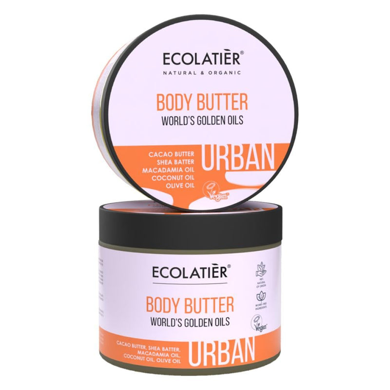 Body Shop Body Butter Golden Oils Deep Hydration ECOLATIER 380ml