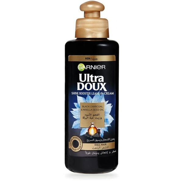 Leave-in Cream Leave In Hair Cream Charcoal Shine Booster Ultra Doux 200ml