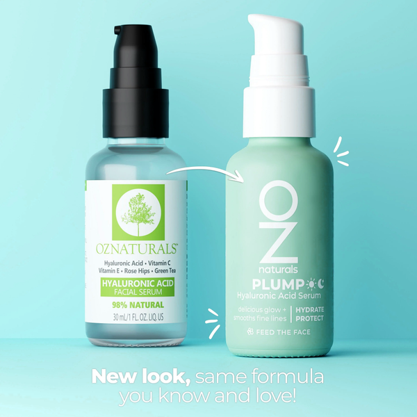 Oznaturals Hyaluronic Acid Facial Serum with Vitamin C & E, 30 ml