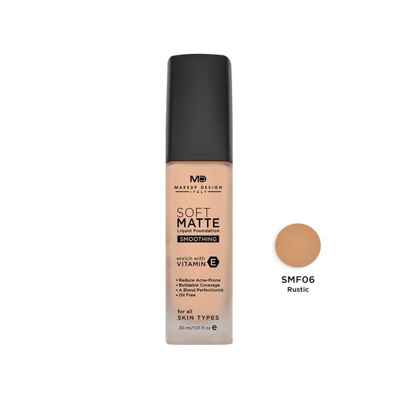 Liquid Foundation Matte Finish Oil-Free Concealer MD 30ml