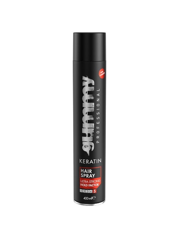 Gummy Professional Keratin Extra Strength Hairspray - 400ml