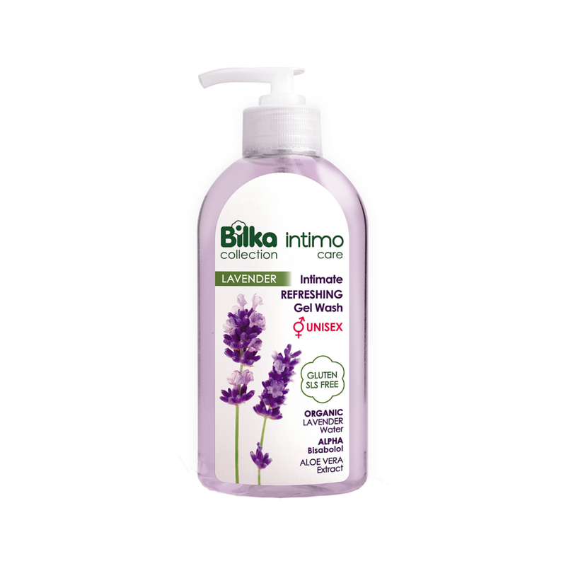Sensitive Intimate Hygiene Gel Organic Lavender Water Refreshing Belka 200ml