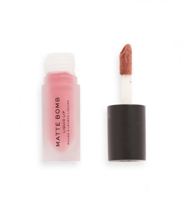 Revolution Matte Bomb Liquid Lipstick Fuchsia Cleoli Long-Lasting Matte