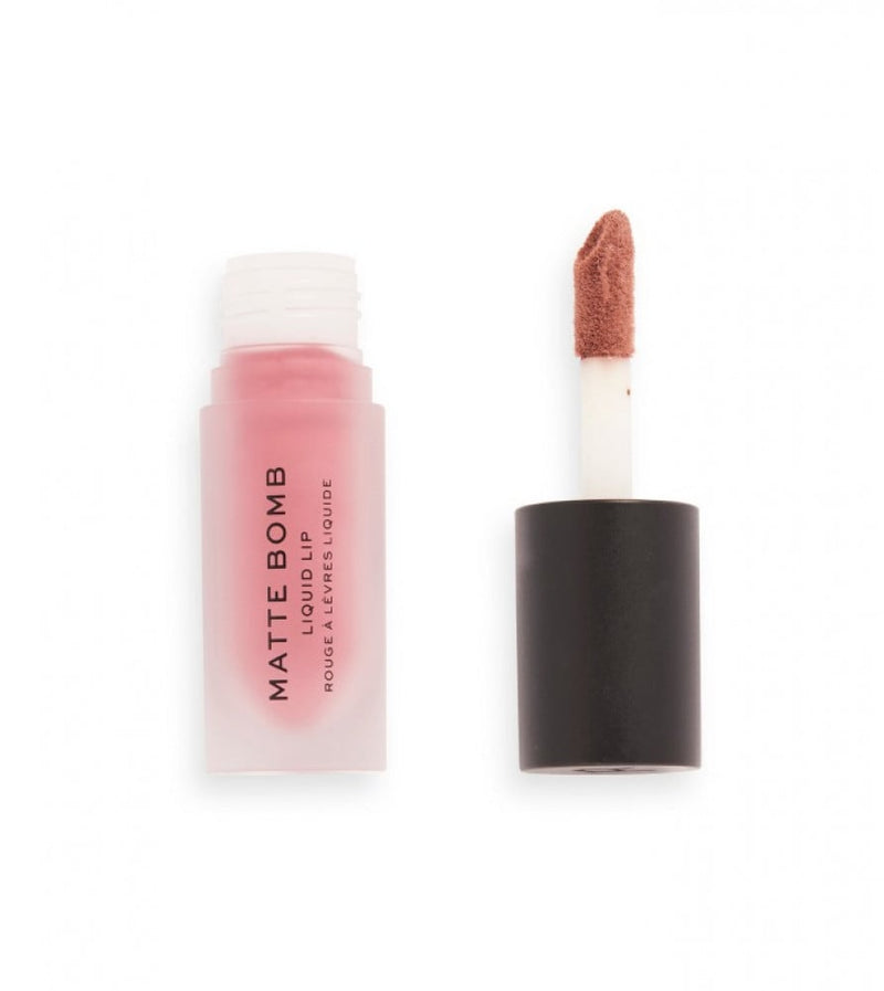 Revolution Matte Bomb Liquid Lipstick Fuchsia Cleoli Long-Lasting Matte