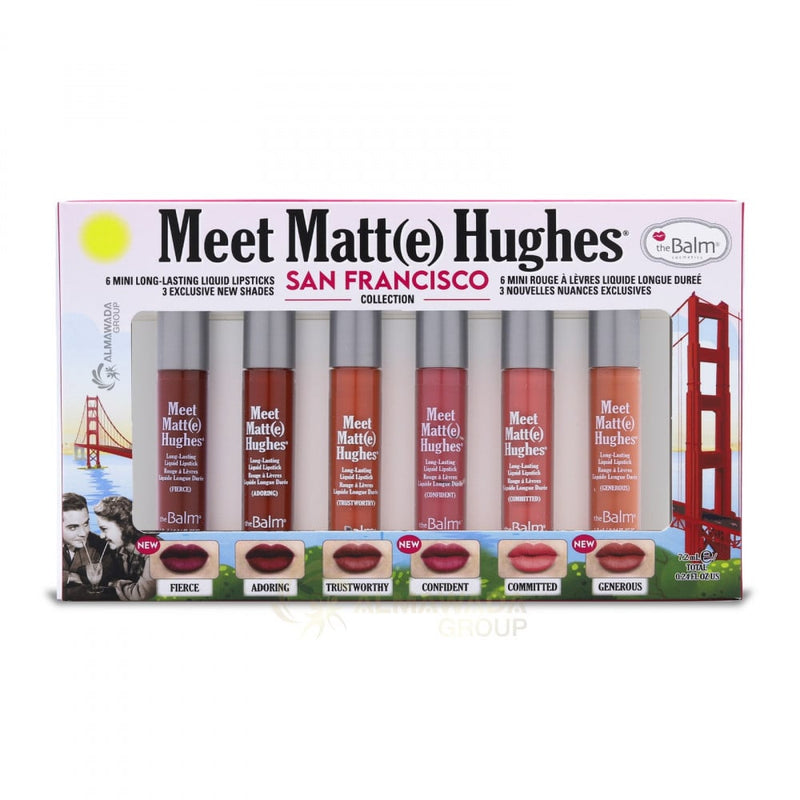 Liquid Lipstick Set Best Matte Liquid Lipstick Set Meet Matt(e) Hughes The Balm