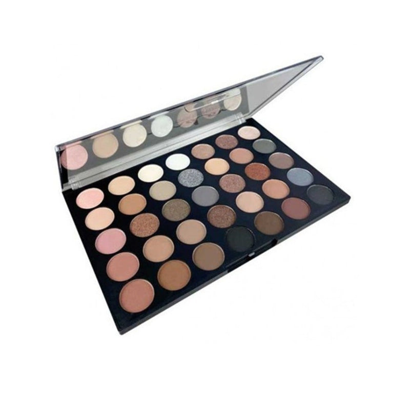 Technic London 35-Color Eyeshadow Palette Matte Shimmer Finishes 42g