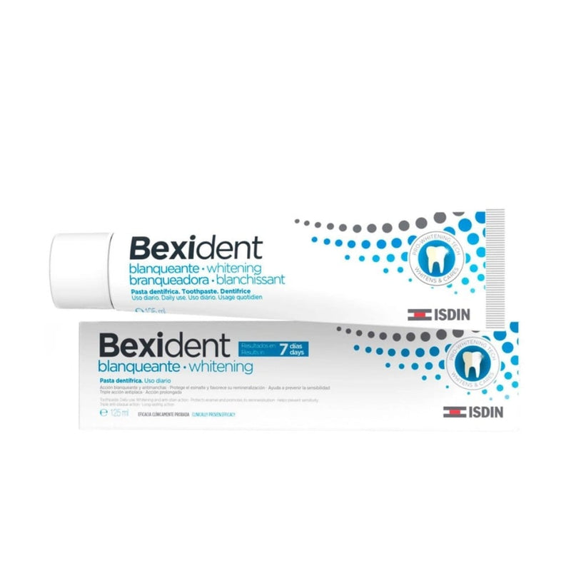 Isdin Bexident Whitening Toothpaste, Pro-Whitening Tech, 125ml