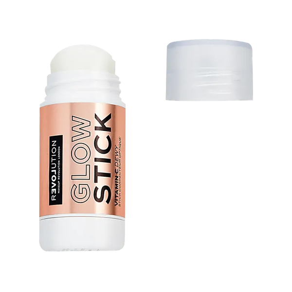 Revolution Relove Glow Fix Stick Primer with Vitamin C, Dewy Finish, 12g