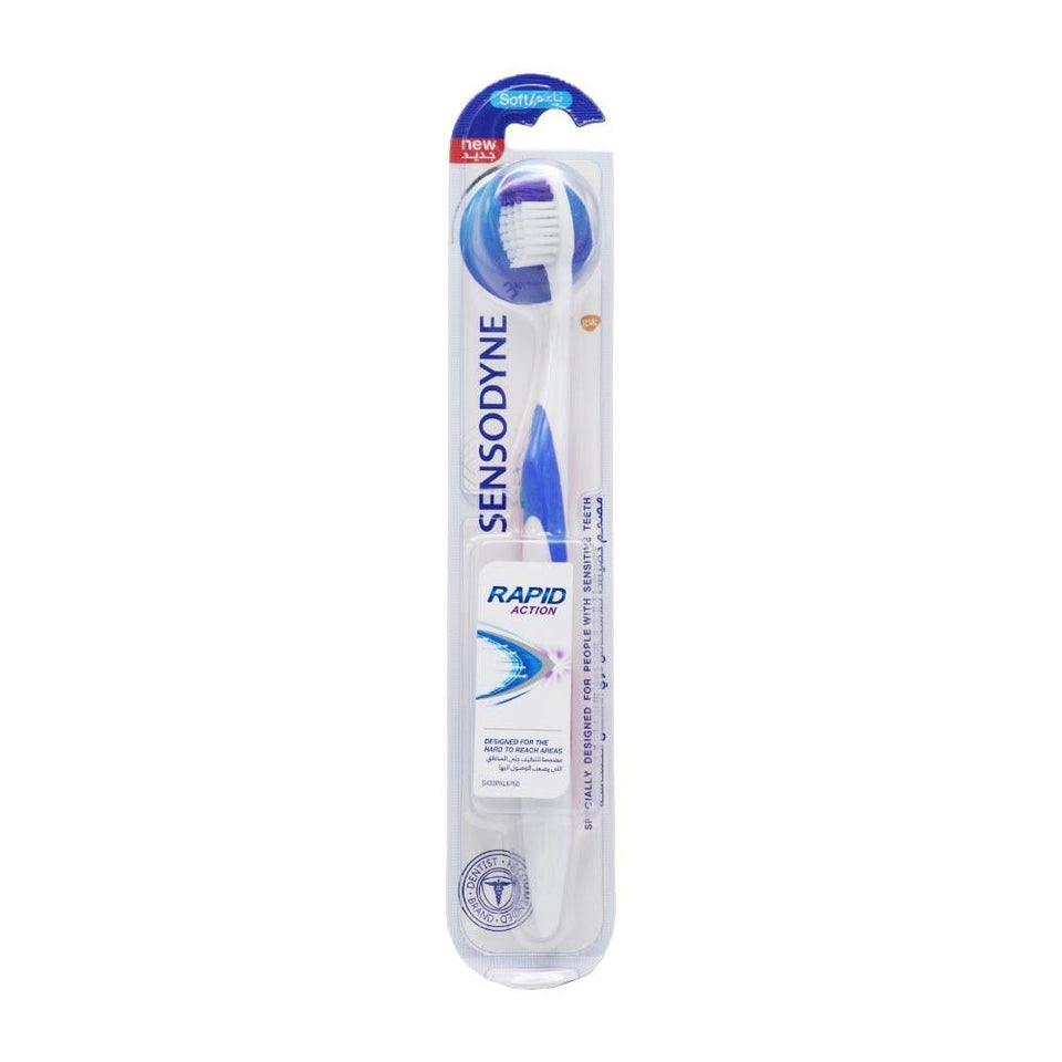 Sensodyne Rapid Action Toothbrush Soft for Sensitive Teeth and Gums