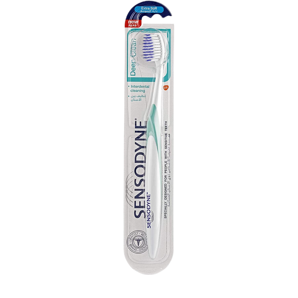Sensodyne Sensitive Teeth Toothbrush - Deep Clean Extra Soft - For Sensitivity