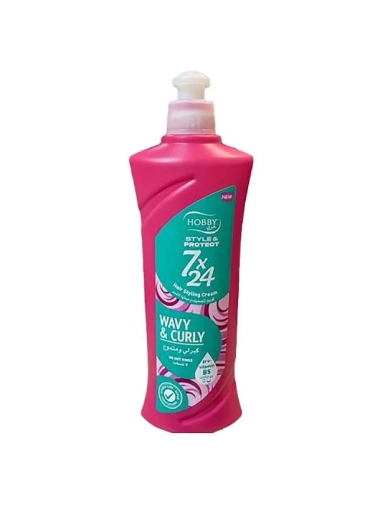 Styling Cream for Curly Hair Hydrating Curl Definition Hobby 250ml