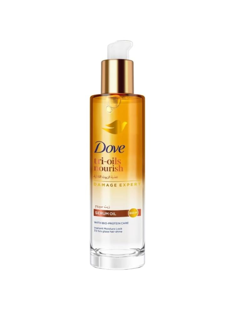 Dove Hair Nourishing Serum Oil with Triple Oils & Bio-Protein Care - 95ml