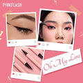 Pink Flash Liquid Eyeliner Pencil, Waterproof, Matte Black, B00