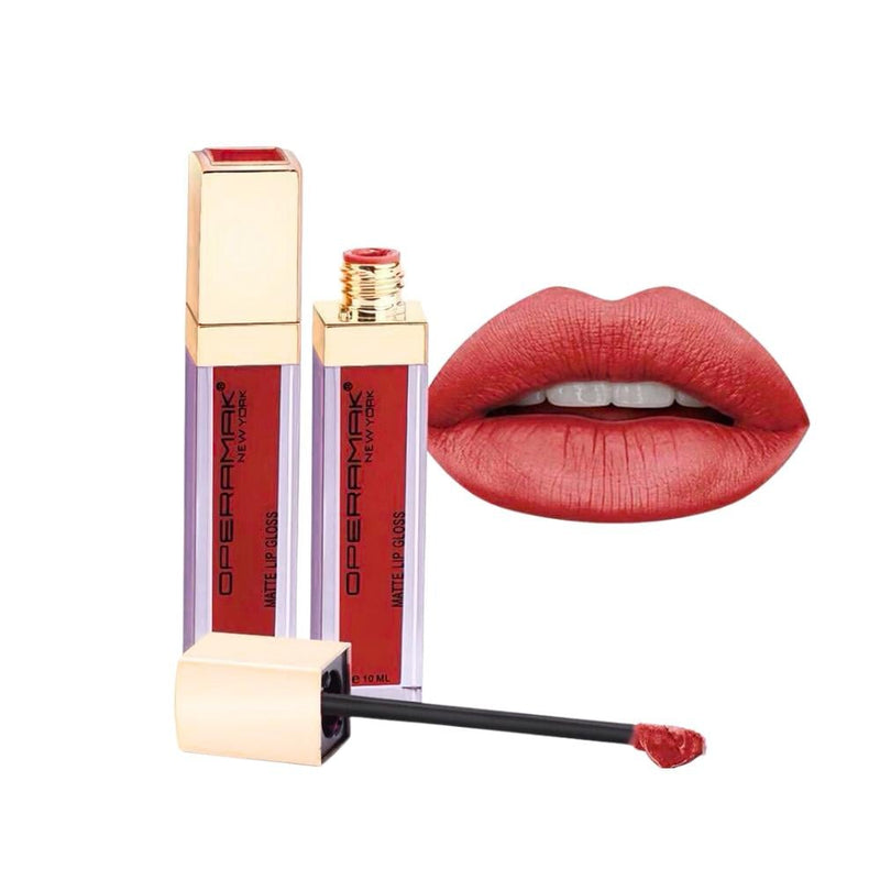 Operamak Matte Liquid Lipstick, Shade 231, Waterproof, Long-Lasting